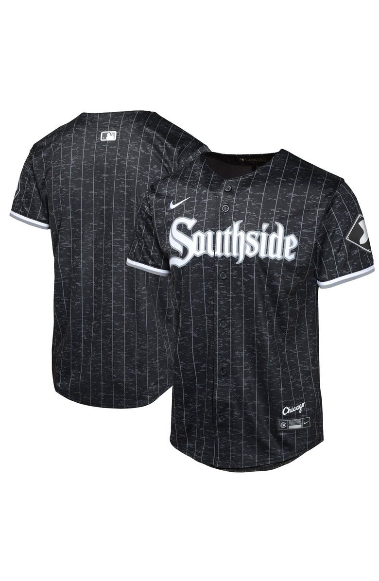 Nike Youth Nike Black Chicago White Sox City Connect Limited Jersey, Main, color,