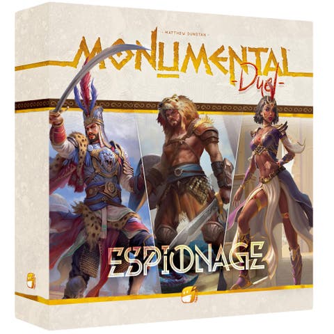 Monumental Duel Espionage Civilization Deckbuilding Board Game,10+