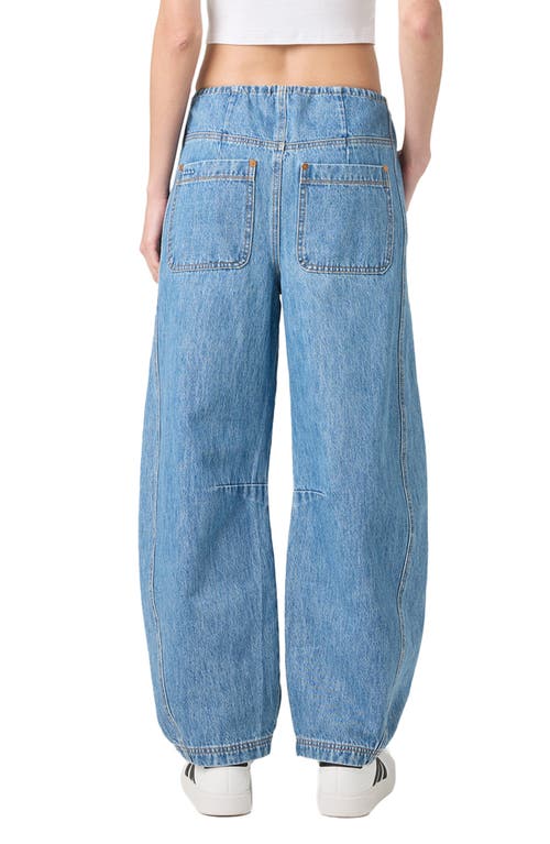 BLANKNYC BLANKNYC LOW RISE DRAWSTRING BARREL LEG JEANS 