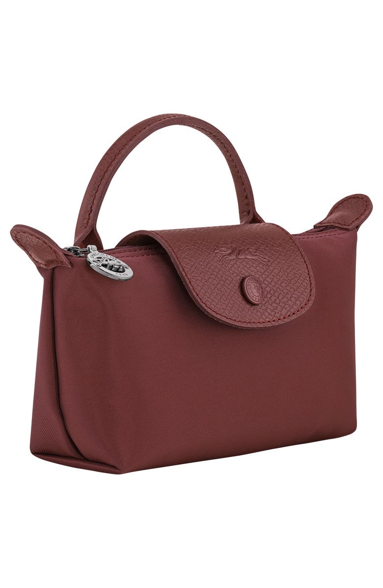Longchamp Le Pliage One Cosmetic Case, Alternate, color, Burgundy
