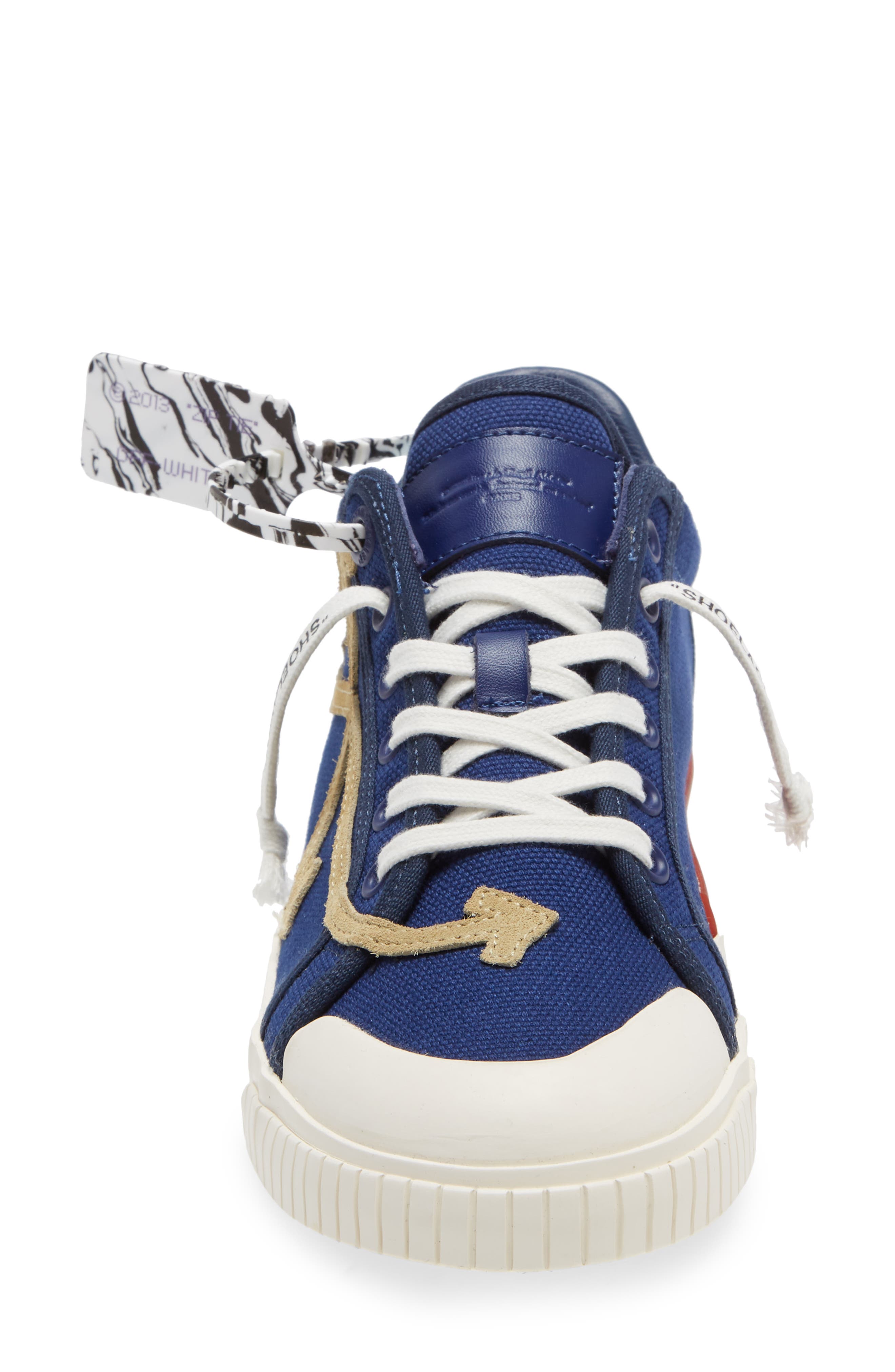 Vulcanized Low Top Sneaker, Alternate, color, BLUE