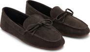 MANGO Suede Bow Loafer