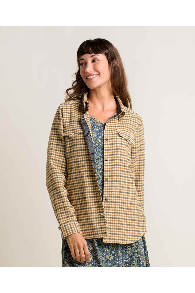 Folk Yeah Shirt Jacket, Main, color, Kelp