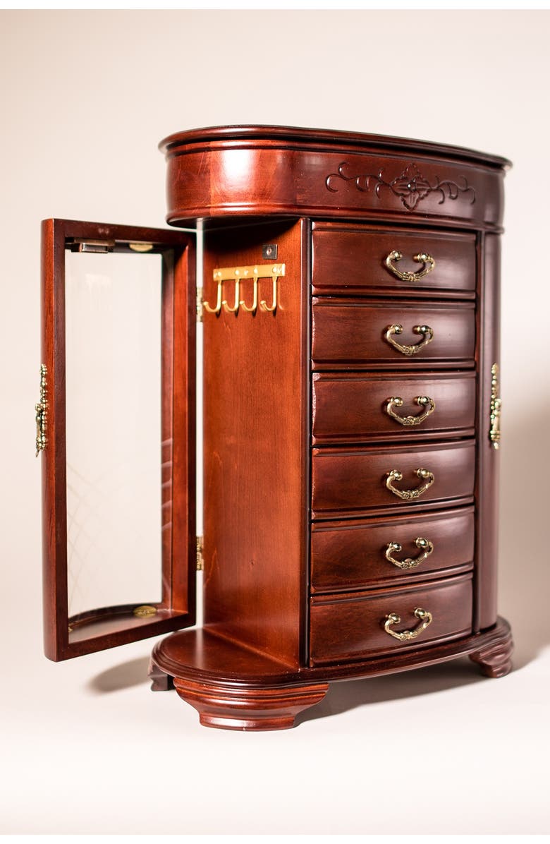 HIVES AND HONEY Patricia Cherry Jewelry Chest, Main, color, 