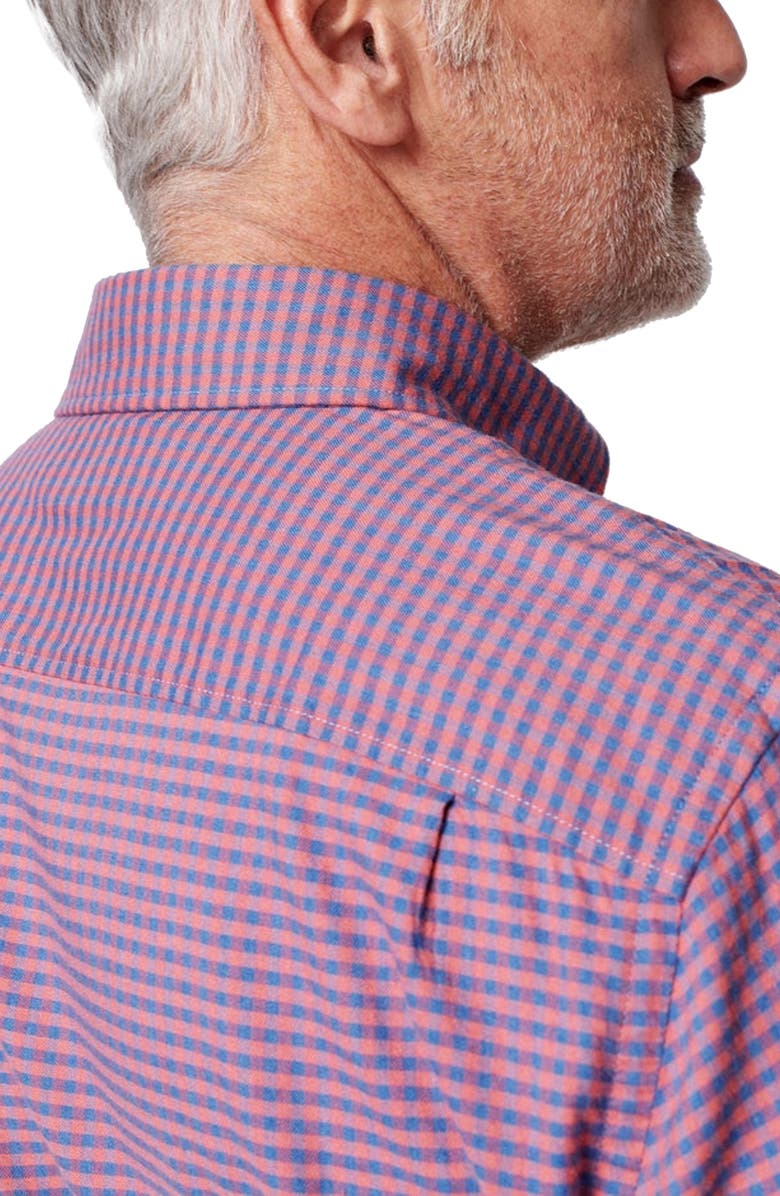 Faherty The Movement Plaid Flannel Button-Down Shirt, Alternate, color, 