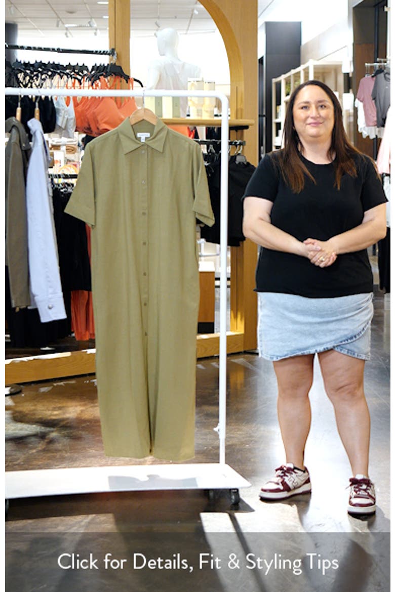 Button Front Shirtdress video