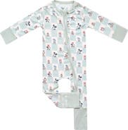 Copper Pearl Mickey Mouse & Friends Convertible Zip-Up Footie