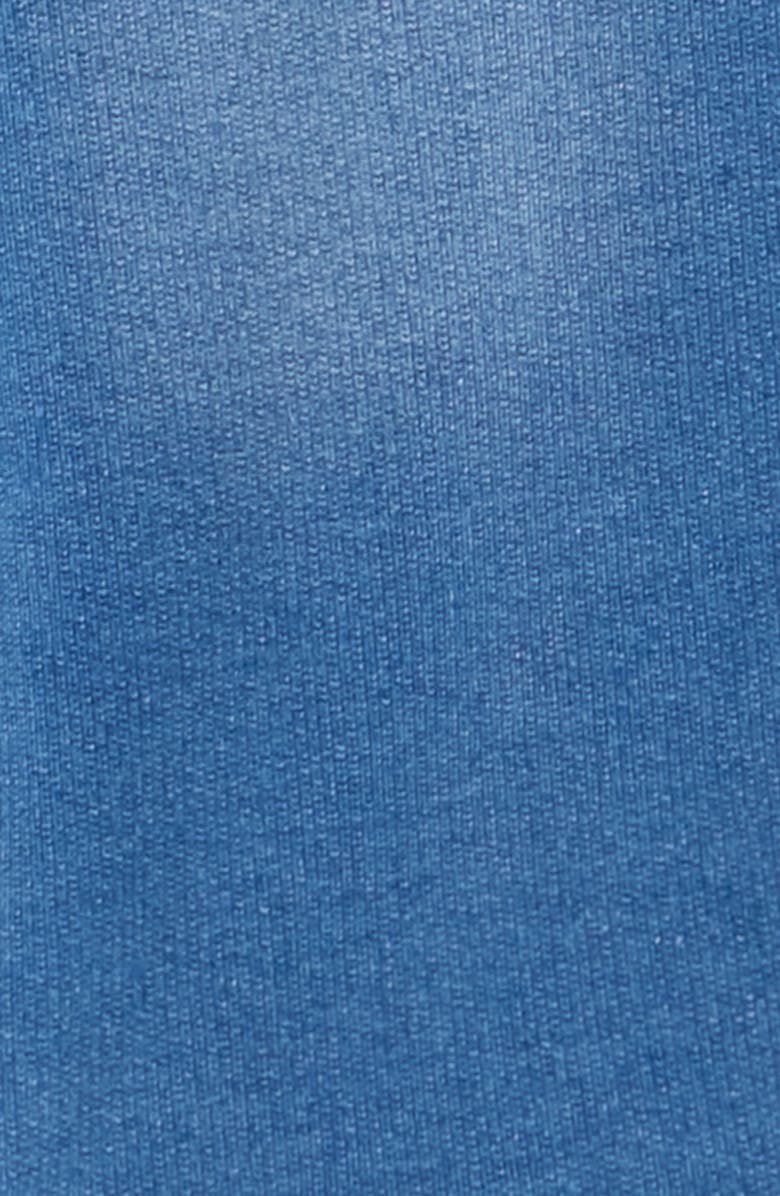 Habitual Kids Paperbag Waist Wide Leg Knit Denim Pants, Alternate, color, Medium Stone