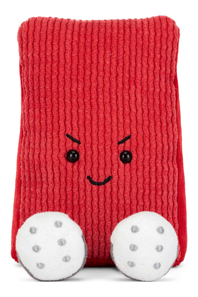 Amuseables Sports Fowla Red Card Small Plushie, Alternate, color, RED