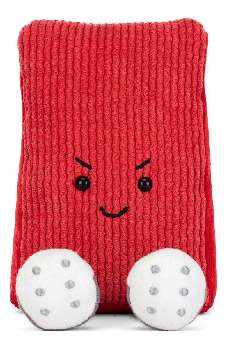 Jellycat Amuseables Sports Fowla Red Card Small Plushie, Alternate, color, Red