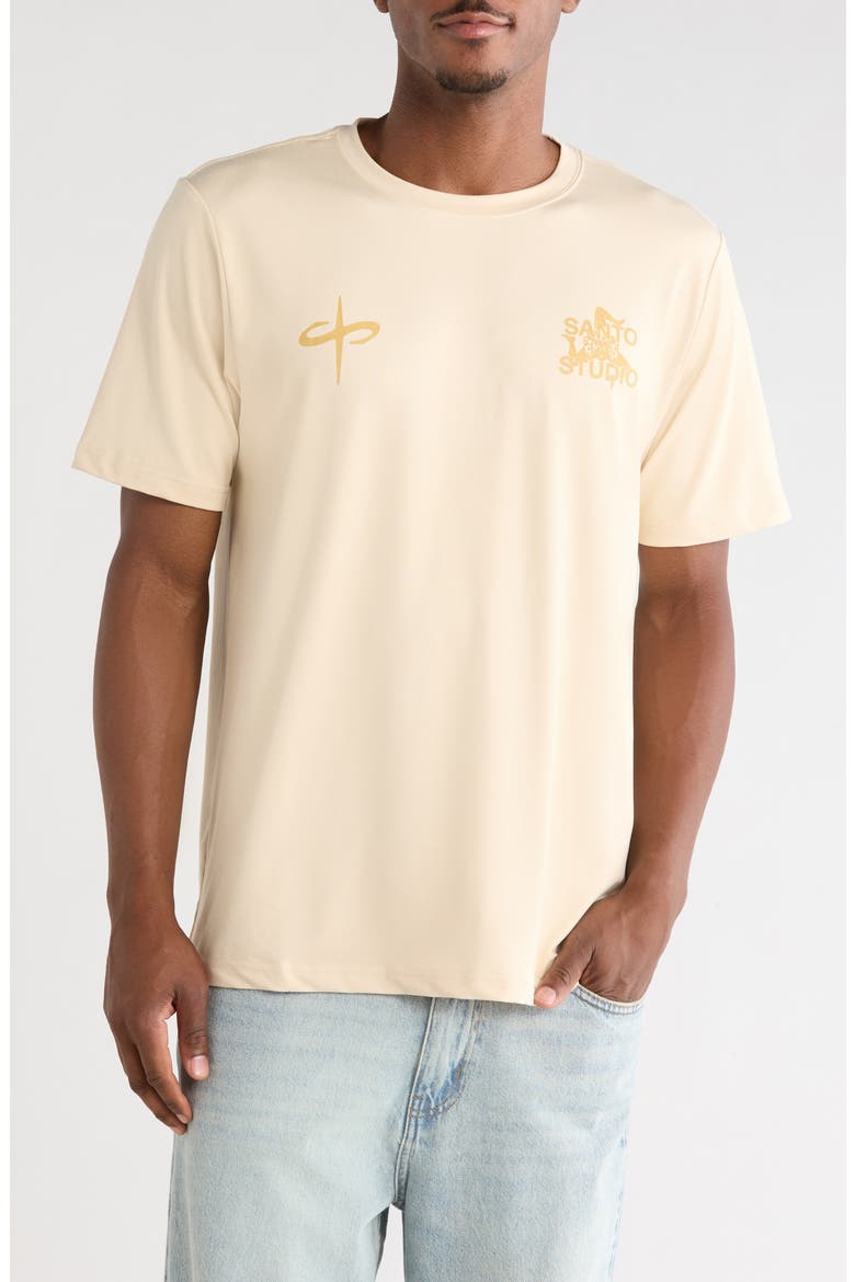 Appreciate Tech T-Shirt, Main, color, CREAM