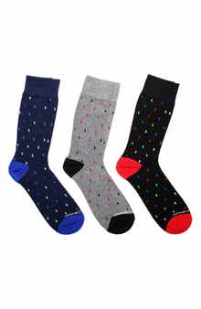 UNSIMPLY STITCHED Assorted 3-Pack of Crew Socks