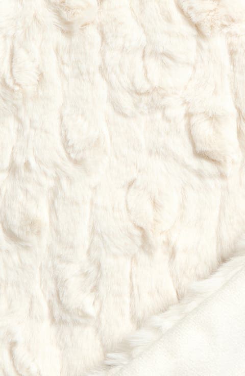 Amanda Faux Fur Throw Blanket