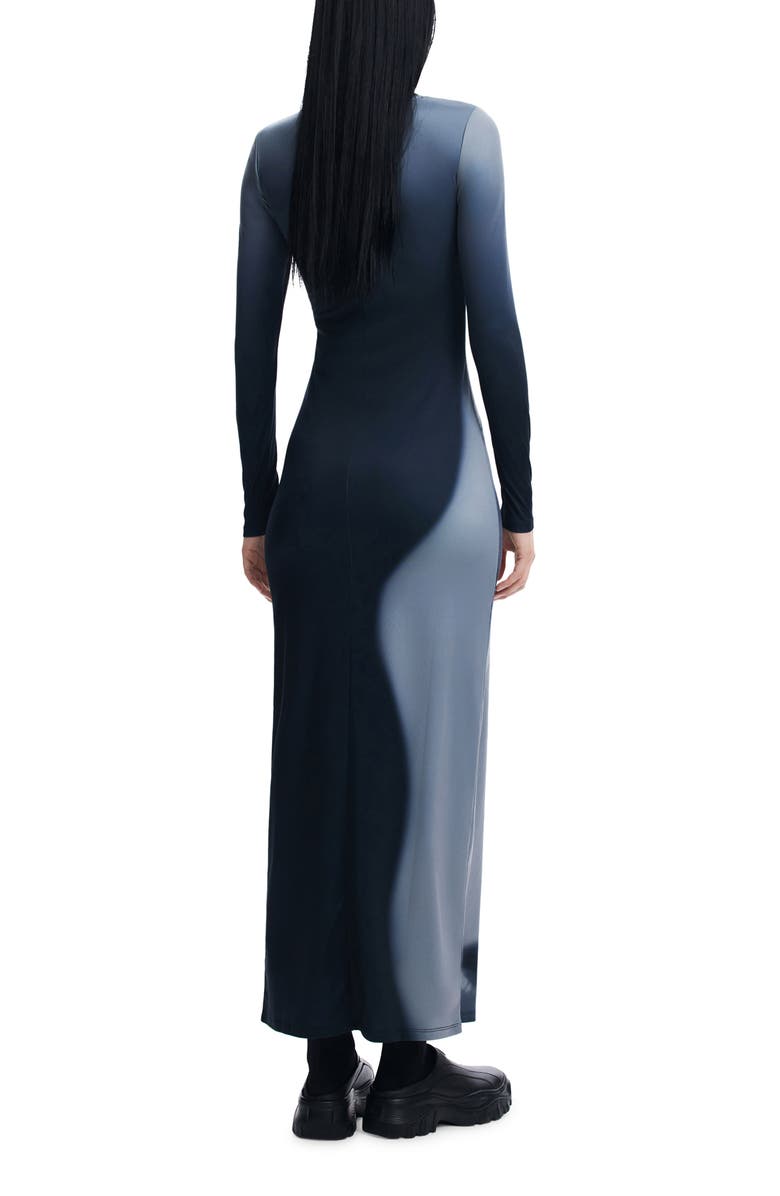 Desigual Orlando Long Sleeve Maxi Dress, Alternate, color,