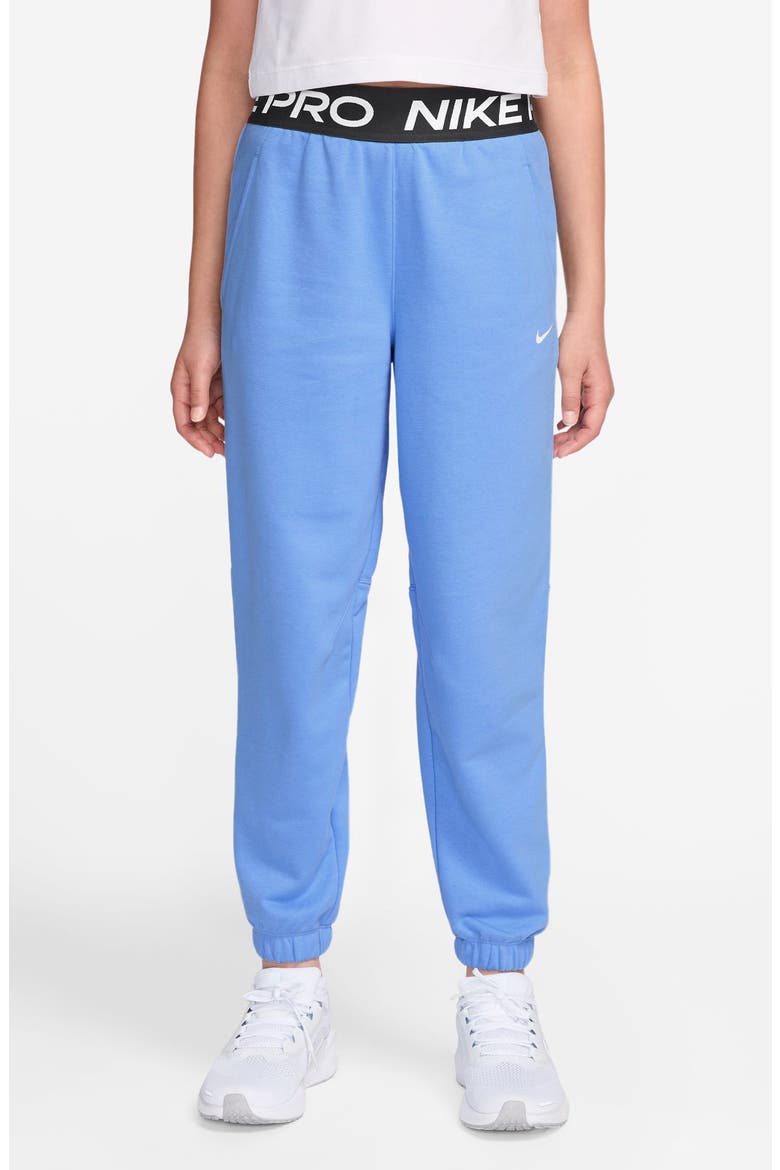 Kids Pro Fleece Joggers, Main, color, UNIVERSITY BLUE/ BLUE/ WHITE