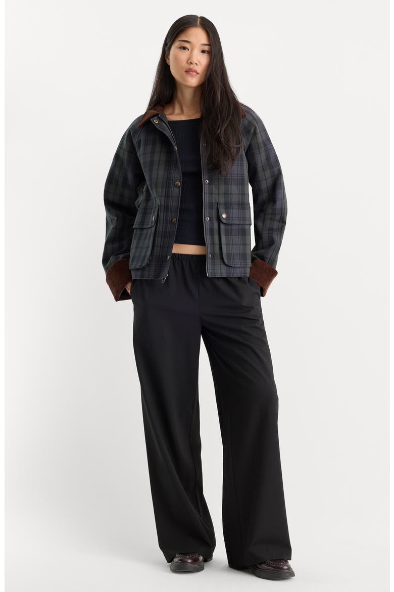The Heritage Jacket, Alternate, color, NAVY AND GREEN PLAID