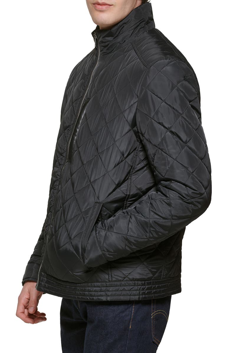 Cole Haan Signature Quilted Jacket, Alternate, color, Black