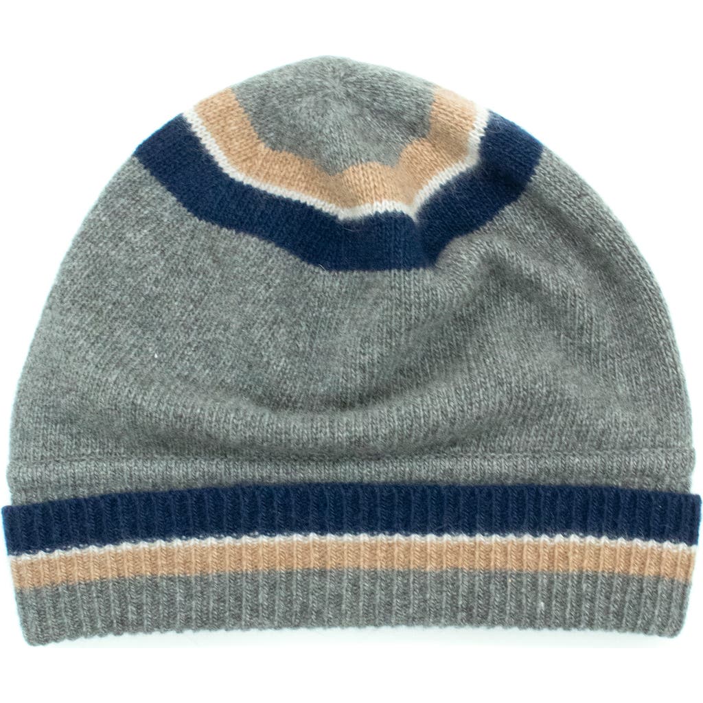 Portolano Mini Stripe Cashmere Beanie