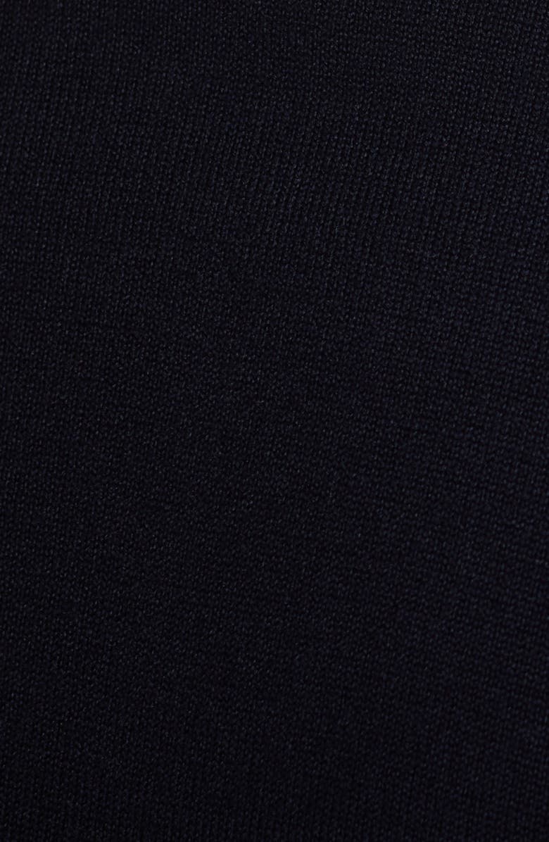 Bugatchi Sawyer Merino Wool Turtleneck Sweater, Alternate, color, Caviar