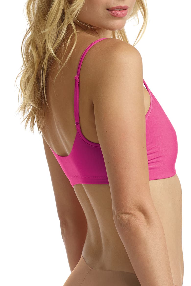 Butter Bralette, Alternate, color, MAGENTA