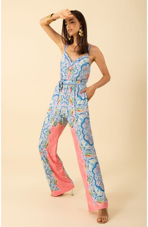 Hale Bob Theodora Jersey Jumpsuit In Multi