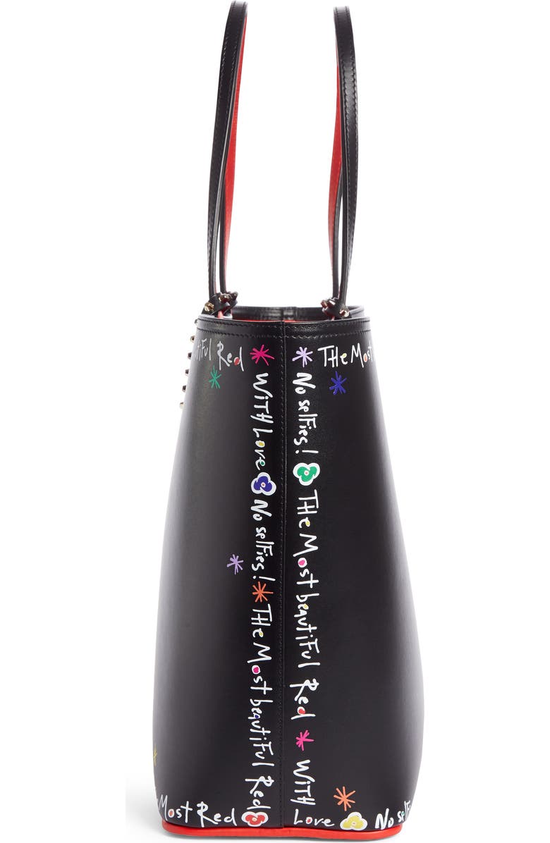 Christian Louboutin Cabata Calfskin Leather Tote, Alternate, color,
