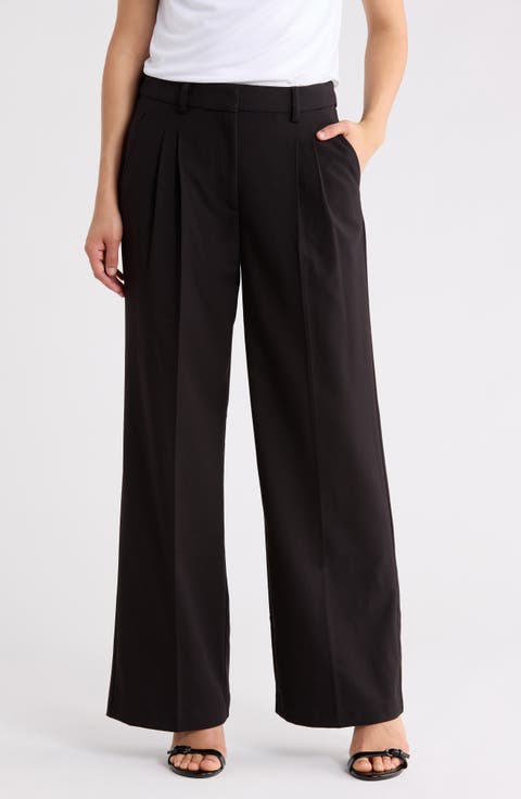 Tailored Wide Leg Pants