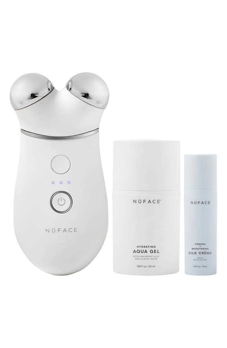 NuFACE<sup>®</sup> TRINITY+ Starter Kit Microcurrent Facial Sculpting Device $469 Value, Main, color, 