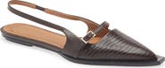 ATP ATELIER Cortina Pointed Toe Slingback Flat