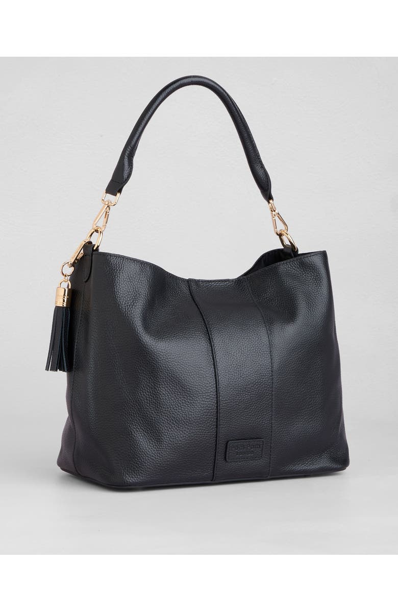 Pom Pom London Lambeth Plus Bag, Main, color, Black