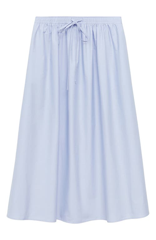 Mango Flared Cotton Maxi Skirt