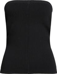 Rick Owens Rib Virgin Wool Blend Tube Top