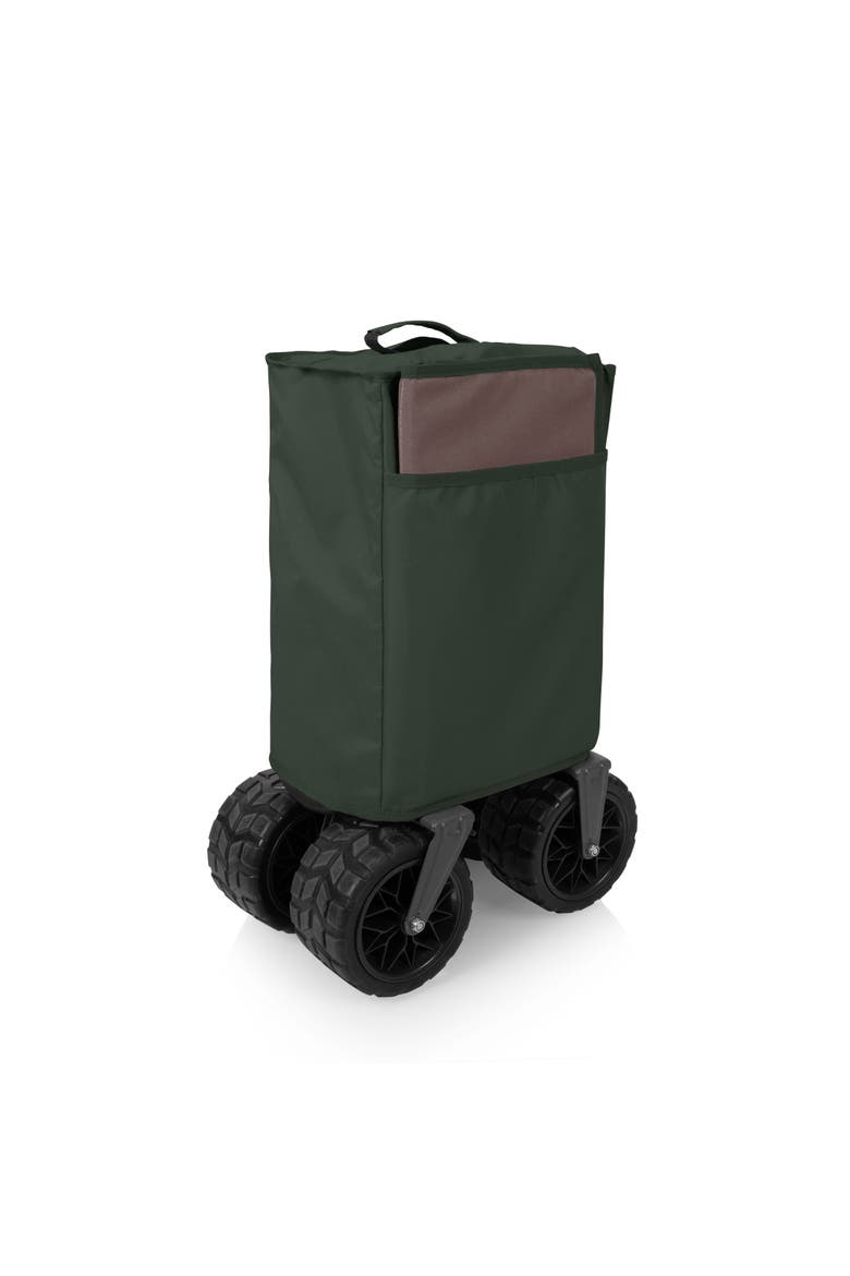 Wilderness All-Terrain Folding Wagon, Alternate, color, Moss Green