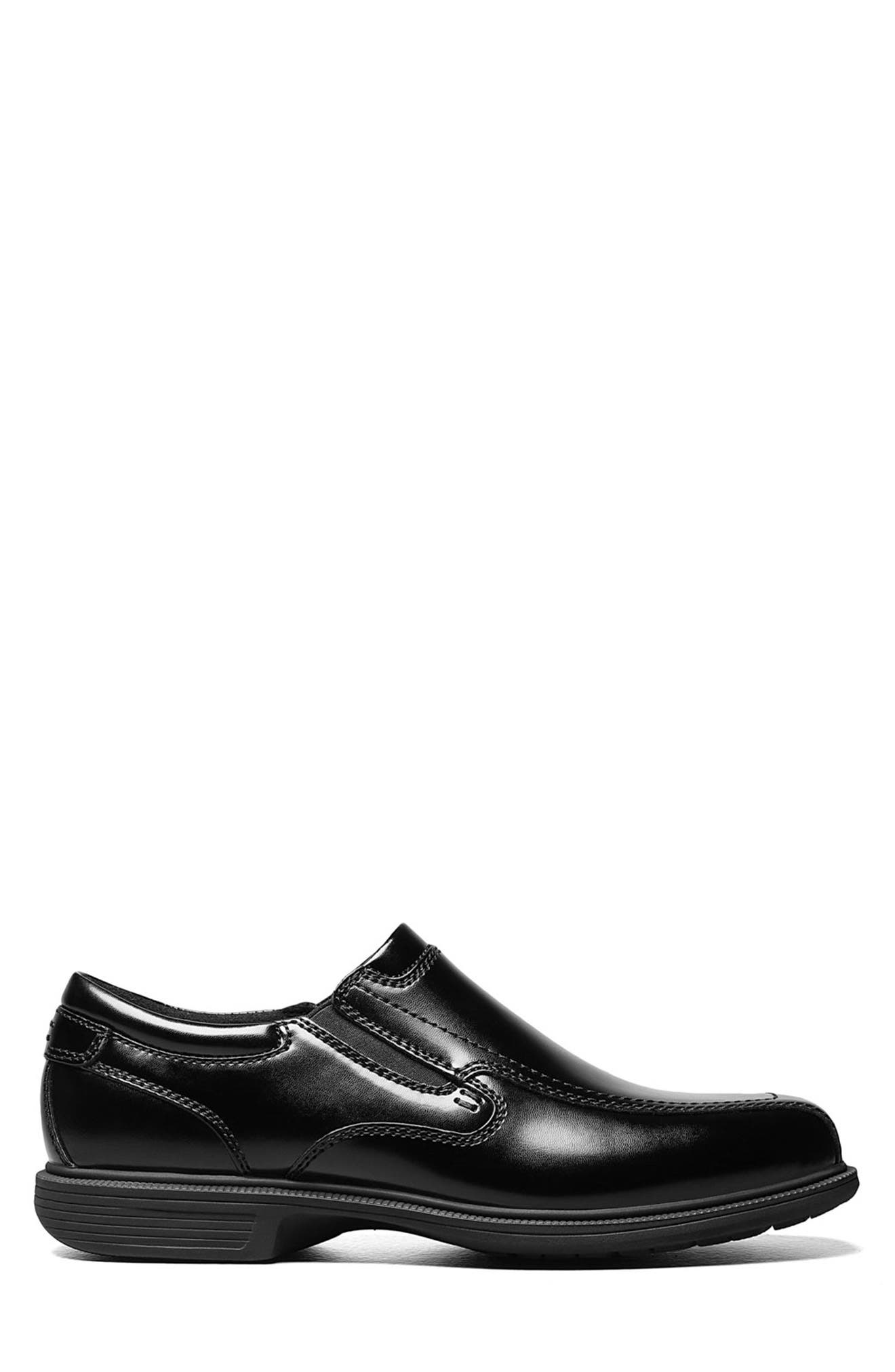 NUNN BUSH Bleeker Street Leather Loafer, Alternate, color, Black