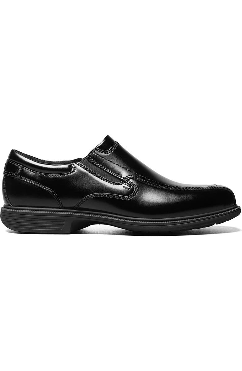 NUNN BUSH Bleeker Street Leather Loafer, Alternate, color, Black