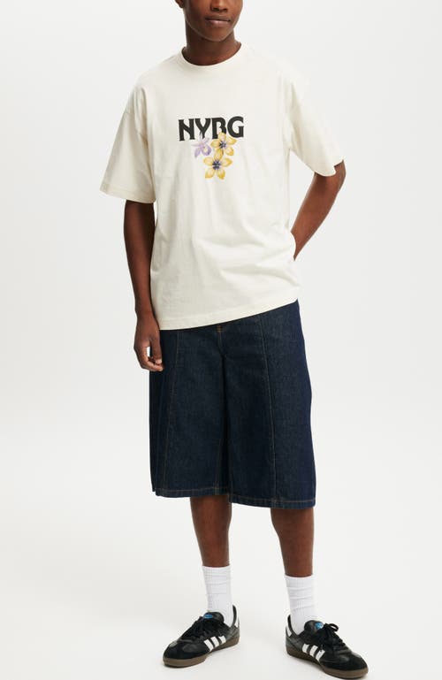 COTTON ON BOX FIT NEW YORK LICENSE T-SHIRT