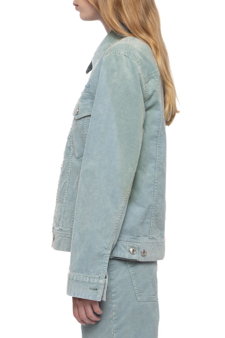 Bases Corduroy Jacket, Alternate, color, DENIM
