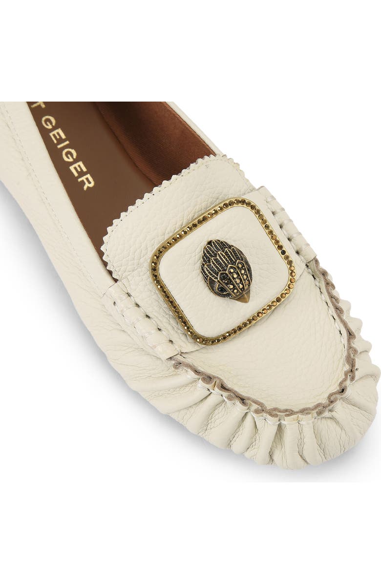 Kurt Geiger London Pimlico Leather Moccasin, Alternate, color, Natural