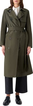 Akris punto Crinkled Parachute Taffeta Trench Coat
