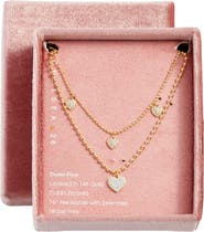 Chelsea28 Set of 2 Cubic Zirconia Necklaces