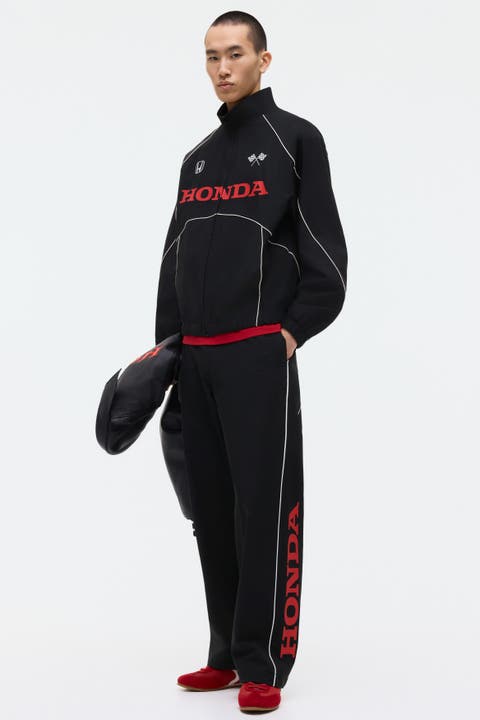Relaxed Fit Printed Track Pants
