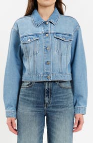 DAZE Del Mar Crop Denim Jacket