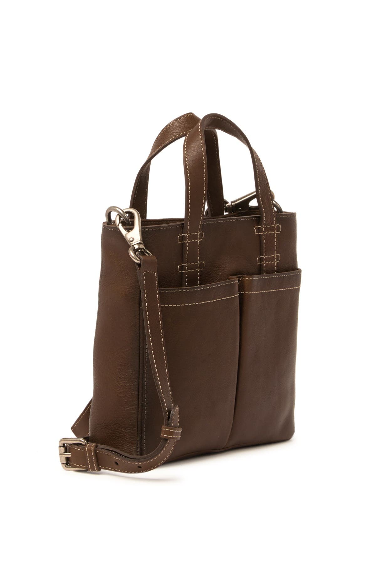 Frye Mindy Leather Mini Tote Crossbody Bag, Alternate, color, 