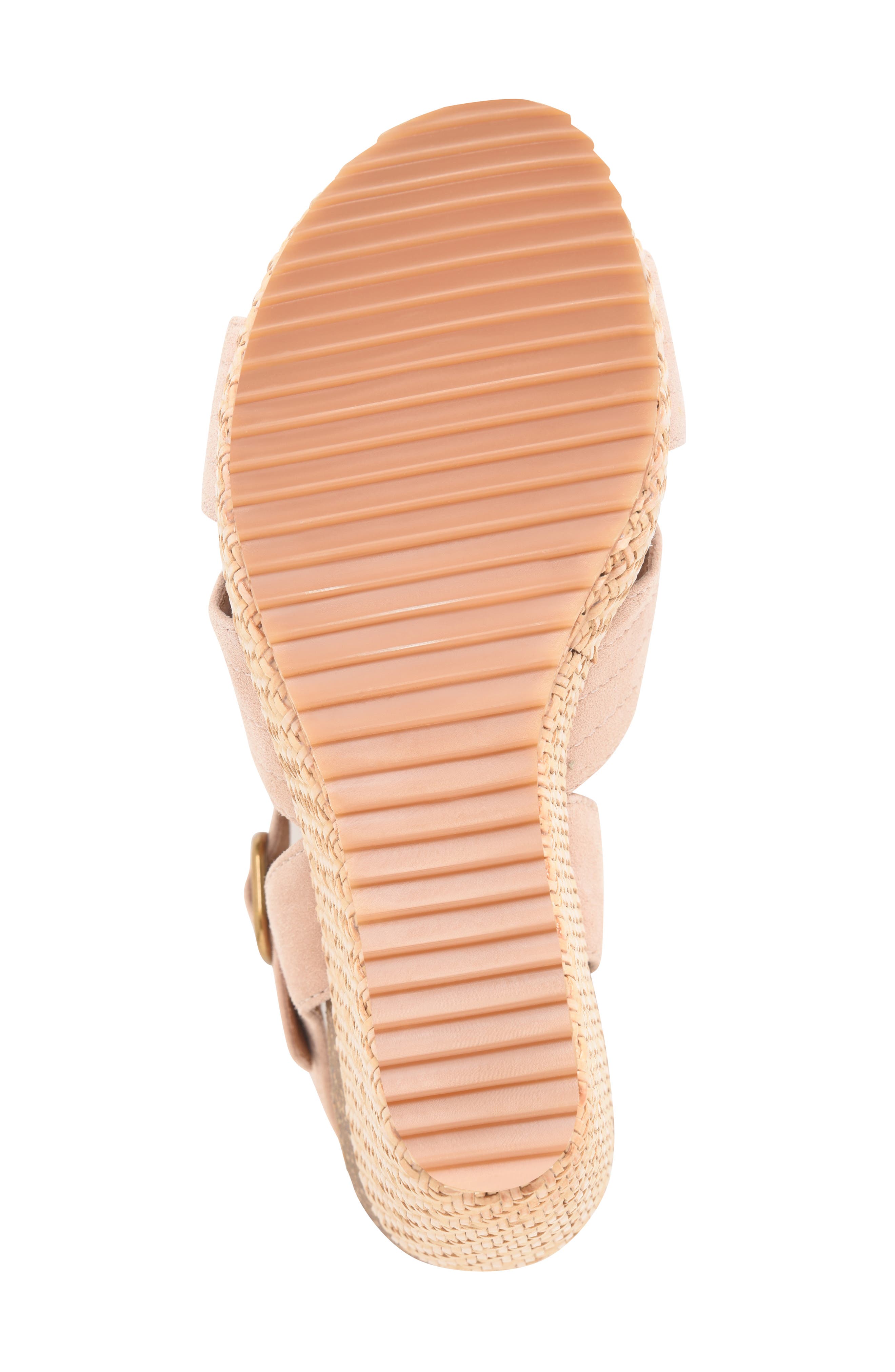 Söfft Clarissa Wedge Sandal, Alternate, color, Blush