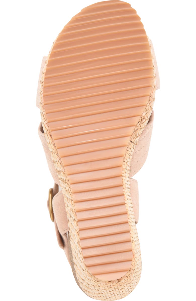 Söfft Clarissa Wedge Sandal, Alternate, color, Blush