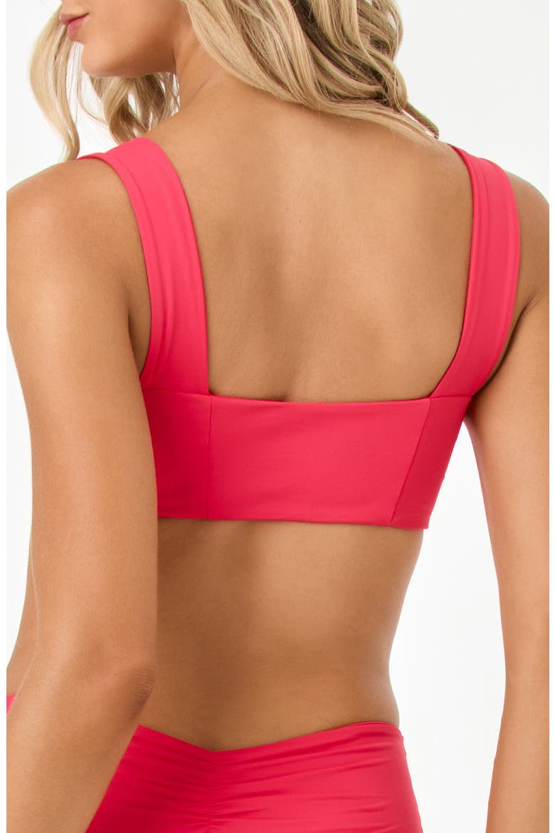 Marlee Swim Top, Alternate, color, POUT