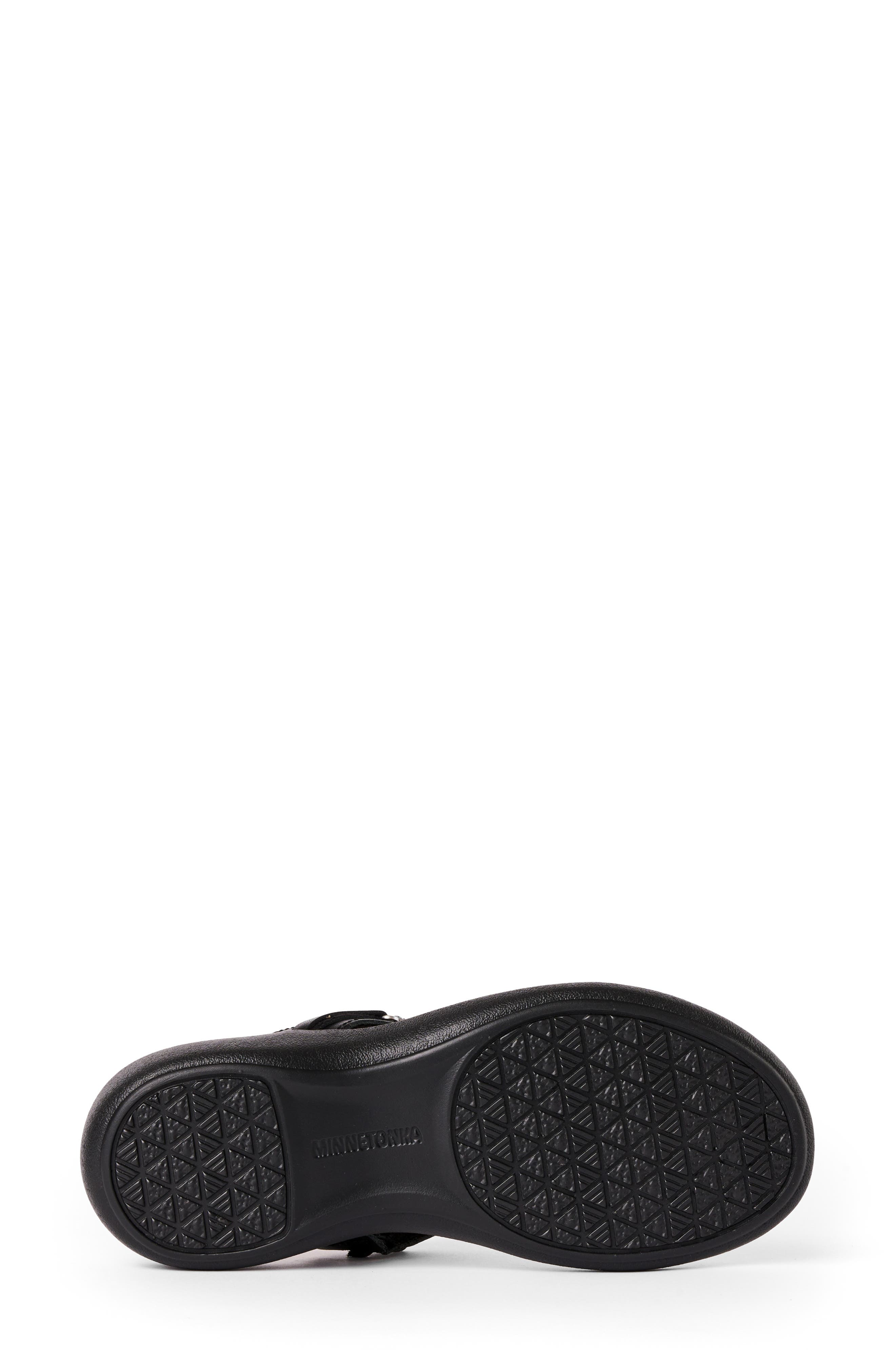 Minnetonka Brecca Flip Flop, Alternate, color, Black Turquioise