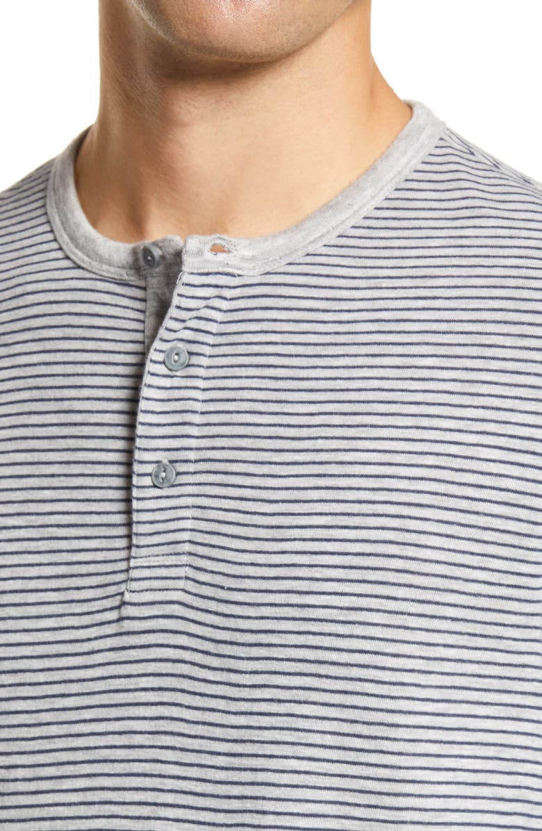 1901 Yarn Dye Stripe Henley, Alternate, color,