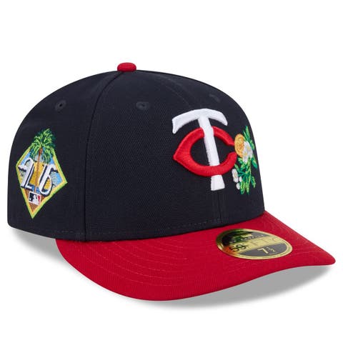 Men's New Era  Navy/Red Minnesota Twins 2026 Spring Training Low Profile 59FIFTY Fitted Hat