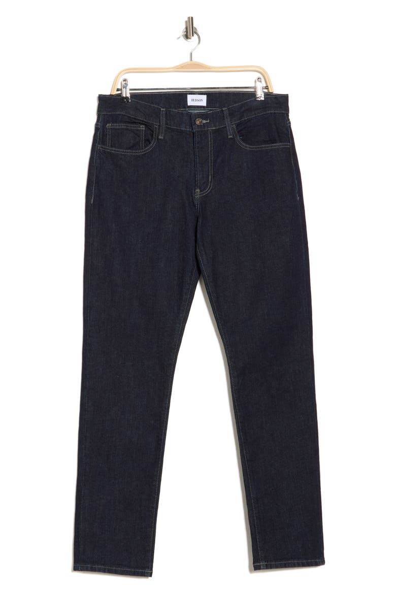 Blake Slim Straight Jeans, Alternate, color, INDIGO RINSE